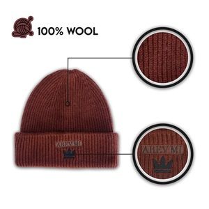 100% Wool Beanie